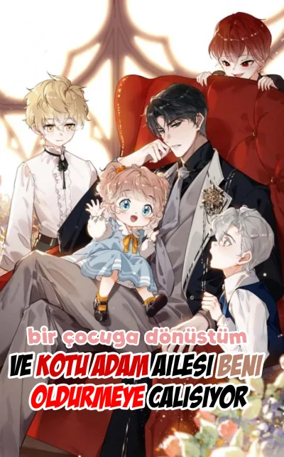 Turned a Toddler: The Villain Family Wants Me Dead! kapak