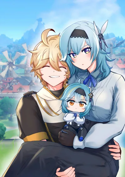 Eula Goes On A Date (Genshin İmpact) kapak resmi