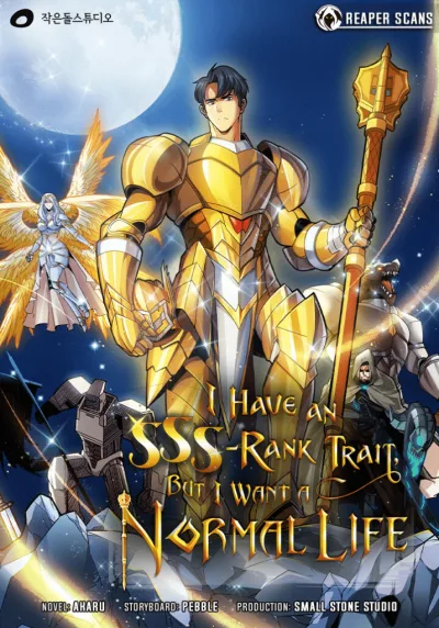I have an SSS-rank Trait, but I want a Normal Life kapak resmi
