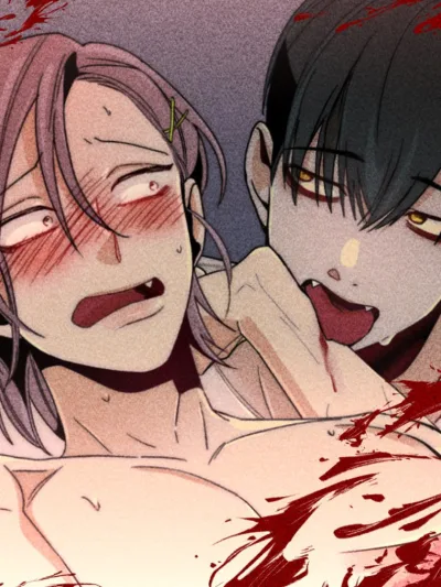 The Man Next Door Is A Vampire kapak