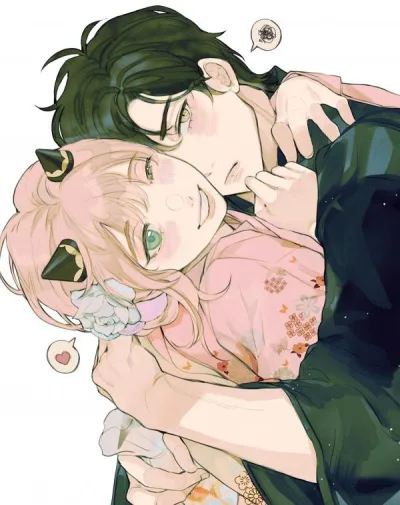 SPY x FAMILY - Anya and Damian (Doujinshi) kapak