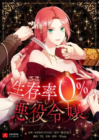 VILLAINESS WITH A 0% SURVIVAL RATE kapak resmi