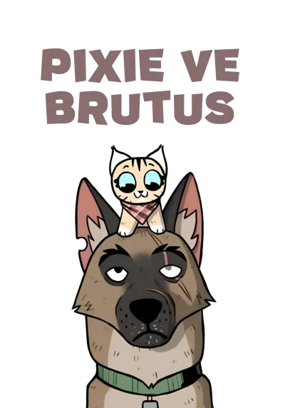 Pixie ve Brutus  kapak